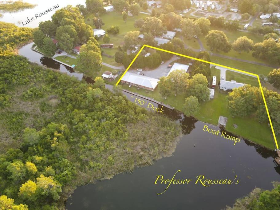 Apartmán Professor Rousseau'S Manatee Bay Crystal River Exteriér fotografie